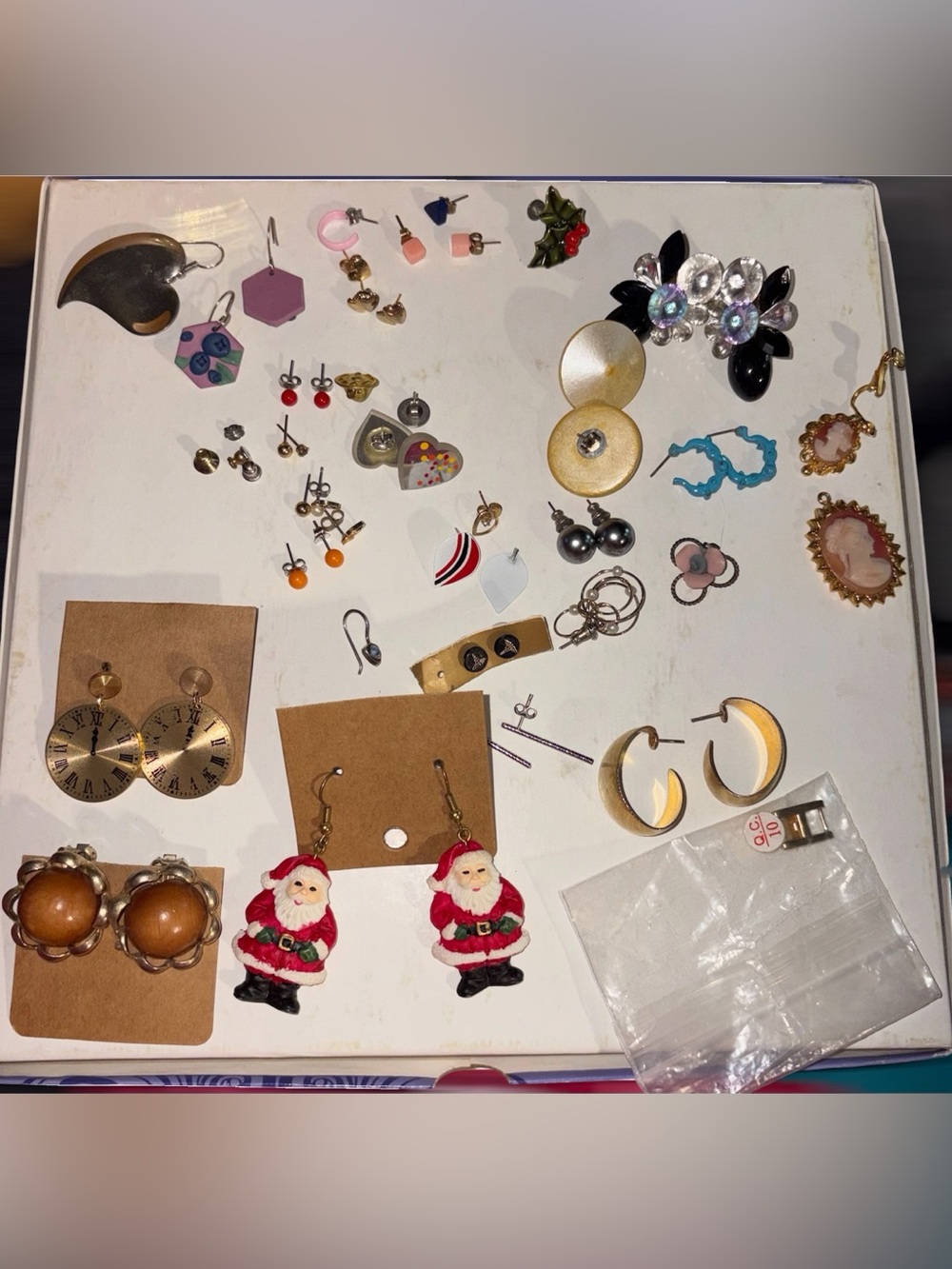 Vintage/Modern Earring Lot, For Crafts, Jewelry Making, Etc…